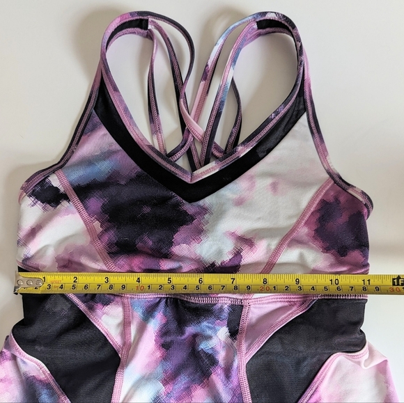 Lululemon Strap It Like It's Hot Tank Blooming Pixie Purple & Black - Size 4 - Picture 8 of 8